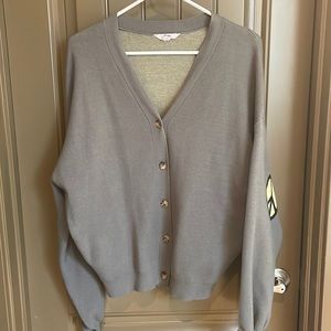 Ascot and Hart V Neck Cardigan, Size Small